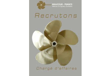 RECRUTONS CHARGE D'AFFAIRES / TECHNICO COMMERCIAL SEDENTAIRE H/F